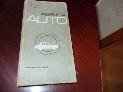 Agenda Auto 1970-Carte tehnica- P. Cristea, I. Moscu foto