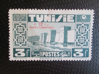 FRANTA COLONIE TUNISIA =MNH/1 foto
