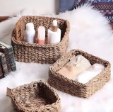 Cumpara ieftin Set de cosuri organizatoare d94 Natural 26x26x12 cm