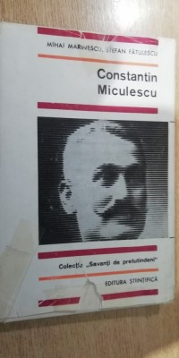 myh 26s - CONSTANTIN MICULESCU - MARINESCU - FATULESCU - ED 1967 foto