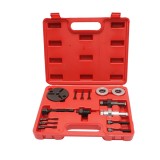 Trusa extractor rulmenti ambreiaj compresor aer conditionat auto 15 piese Breckner Germany, compatibila FS6, C171, 6P, 148, GM R6, A6, HR-6, DA-6,