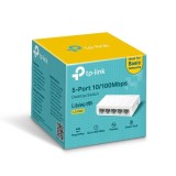 TP-Link LS1005 switch-uri Fara management Fast Ethernet (10/100) Alb