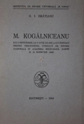 M . KOGALNICEANU foto