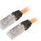 Patch Cord S/FTP TX6A 10Gig LSZH Portocaliu 3m