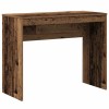 vidaXL Birou Lemn Vechi 90x40x72 cm, Lemn Prelucrat Maro - Birou PC, Laptop, Masa de lucru