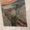 EDVARD MUNCH, CROMOLITOGRAFIE &rdquo;STRIGATUL&rdquo;- INRAMATA SEMNATA NUMEROTATA 120/250