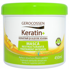 Keratin+ Masca Restructuranta Tratament Intensiv 450ml foto