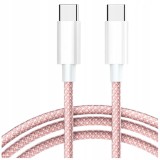 Co2 Cablu &Icirc;ncărcător Usb-C &Icirc;ncărcare Rapidă Usb Tip C Pentru Iphone 15 1M Roz