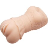 Masturbator CRAZY BULL Water Skin Model 2 - Vagin Realist, Auto-Lubrifiere cu Apa, Compact