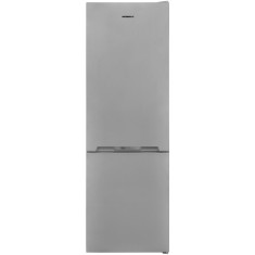 Combina frigorifica Heinner HC-VS2681SE++, 268 l, Less Frost, Clasa E, Iluminare LED, Control mecanic, H 170 cm, Argintiu