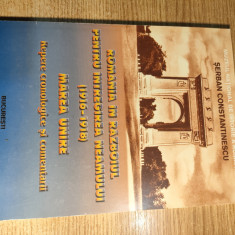 Serban Constantinescu - Romania in Razboiul pentru Intregirea Neamului - Repere