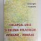 Gheorghe Cojocaru dedicație - Colapsul URSS și dilema relațiilor rom&acirc;no-rom&acirc;ne