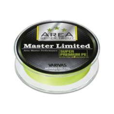 Fir textil Varivas Trout Area Master Limited PE Yellow Fluo 5.5lb 75m foto