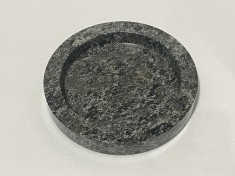 Vas decorativ din piatra naturala frumos slefuita - GRANIT