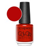 Lac de unghii Cupio Color Match - Hot Red 15ml