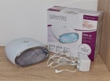 Lampă unghii gel clasic/semipermanent Sanitas SMA 43 UV/LED Hibrid manichiura