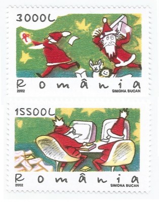 Romania, LP 1597/2002, Craciun, MNH foto