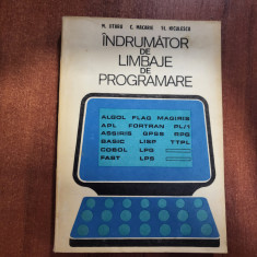 Indrumator de limbaje de programare de M.Jitaru C.Macarie,St.Niculescu