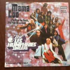 the les humphries singers mama loo disc single vinyl muzica pop rock decca VG+