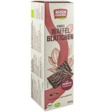 Napolitane din Grau Spalta in Ciocolata Neagra Bio 125 grame Rosen Garten