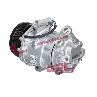 Compresor aer conditionat Opel Astra G Classic, 1998-2009, motorizare 1.4, 66kw/1.6, 76kw, benzina, rola curea 105 mm, 5 caneluri, Delphi tip: HARRIS foto