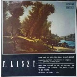 Disc vinil, LP. CONCERT NR.2 PENTRU PIAN SI ORCHESTRA. RAPSODIA UNGARA NR.2. LA CAMPANELLA. PARAFRAZA DIN C-93473