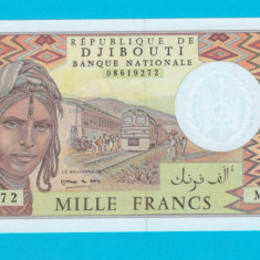 Djibouti 1.000 Francs 1991 'Caravana camile' UNC serie: M004 19272