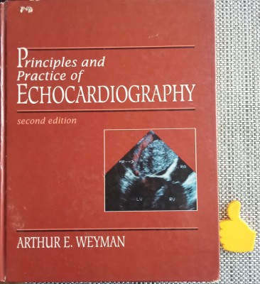 Principles and Practice of Echocardiography Arthur E. Weyman foto