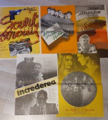 Lot 5 afise vechi cinema/filme romanesti