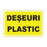 Indicator informare Deșeuri plastic