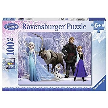 Puzzle Frozen 4 X 100 Piese Puzzle Frozen 4 X 100 Piese