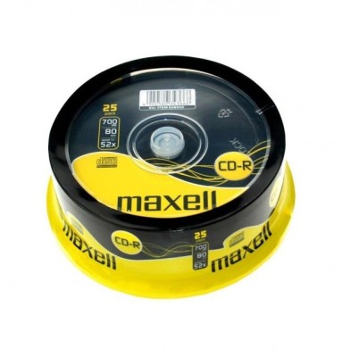 CD-R MAXELL 700MB 52X cutie 25buc 628522 foto