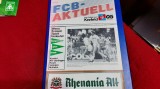 Program Eintracht Frankfurt - Bayer 05 Uerdingen