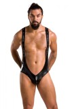 Body Wetlook Bruno, Negru, XXL/XXXL, Passion
