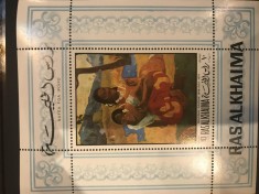 RAS AL KHAIMA, PICTURA, COLITA, GAUGUIN foto
