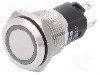 Intrerupator anti-vandalism, ON-ON, &Oslash;16mm, EAO, 82-4151.2113