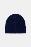 Trussardi căciulă de l&acirc;nă culoarea bleumarin, E601C000001N
