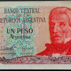BANCNOTA EXOTICA 1 PESO - ARGENTINA, anul 1983 *cod 565 = UNC