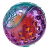 Jucărie C&acirc;ini Minge Lumină, 7cm, Multicolor, Oem