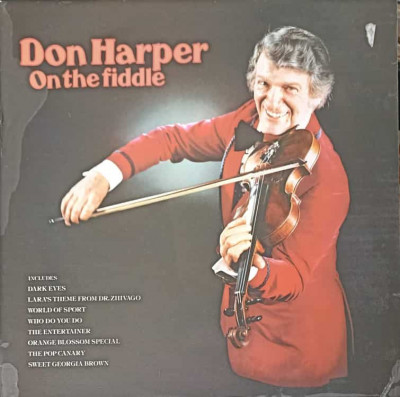 Disc vinil, LP. On The Fiddle-DON HARPER foto