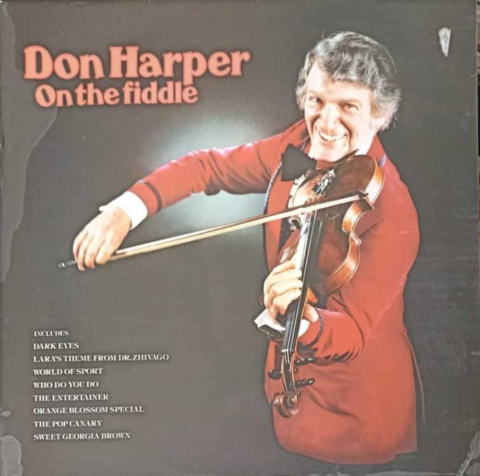 Disc vinil, LP. On The Fiddle-DON HARPER-241181
