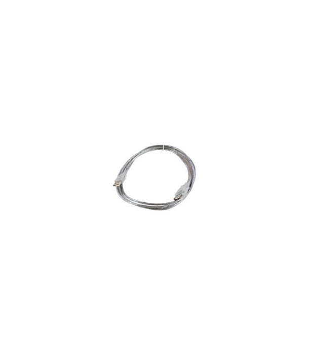 Cablu USB2.0 extensie 1m A-A tata-mama transparent