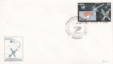 FILATELIE TEMATICA - PLIC CUBA FDC TEMATICA SPATIU SATELITI, Stampilat