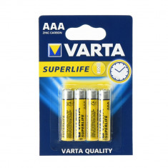 SET BATERII SUPERLIFE VARTA R3 (AAA) 4 BUC foto