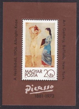 C5601 - Ungaria 1981 - Picasso ,colita nestampilata MNH