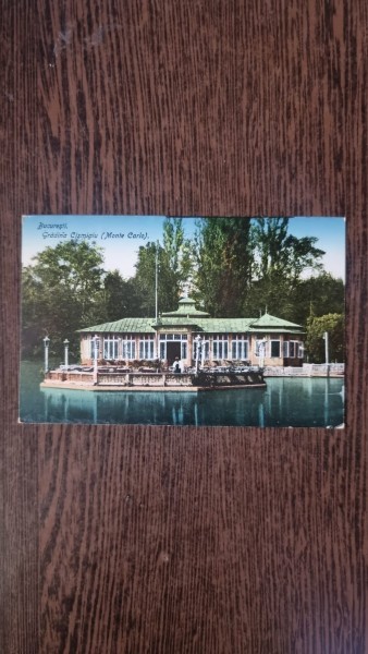 Carte Postala - Bucuresti. Gradina Cismigiu (Monte Carlo)