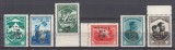 ROMANIA 1934 LP 107 JAMBOREEA NATIONALA SUPRATIPAR MAMAIA SERIE MNH