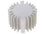 Radiator LED FISCHER ELEKTRONIK &Oslash;60mm H37,5mm SK56937.5AL