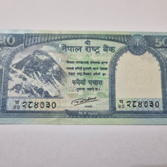bancnota nepal 50 r 2015
