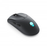 Dell Alienware Tri-Mode Wireless Gaming Mouse AW720M, Connection type: Tri-mode Wireless (2.4GHz, Bluetooth 5.1 and wired), Movement Resolution: 26000